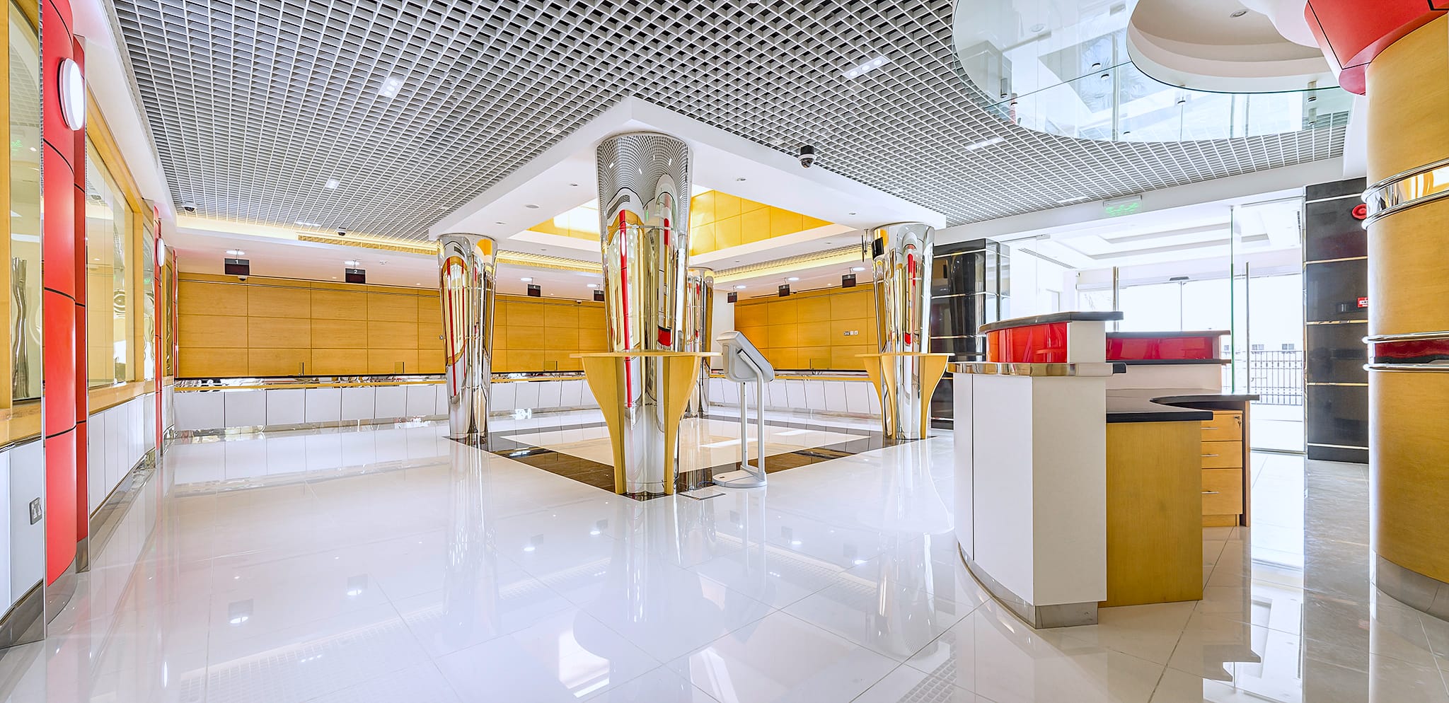 Hall with fitted interior finishes